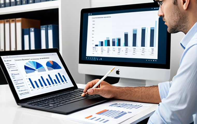 A diligent professional, fully clothed in a modest business outfit, intensely focused on a laptop displaying complex data analysis charts, with open CPA study textbooks and a tablet showing interactive educational content on a clean, modern desk. The background is a well-lit, quiet study room with a contemporary design, emphasizing dedication and forward-thinking in accounting. perfect anatomy, correct proportions, well-formed hands, proper finger count, natural body proportions, natural pose, professional photography, high quality, safe for work, appropriate content, professional.