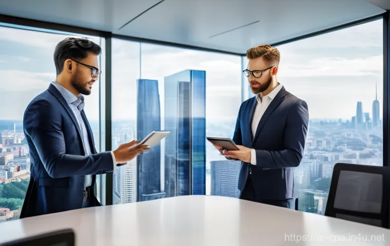 CPA 빅4 면접 질문 대비법 - **Prompt:** A diverse, well-dressed professional (e.g., a woman in a tailored blazer or a man in a s...