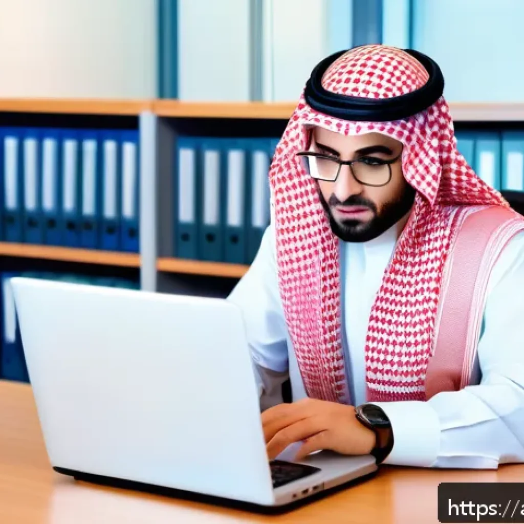 CPA 시험 합격 후 바로 해야 할 일 - A professional Arab accountant in a modern office setting, wearing formal business attire and eyegla...